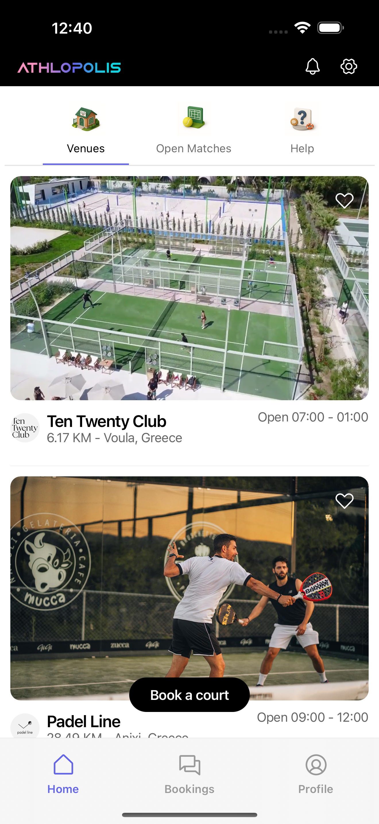 Venues